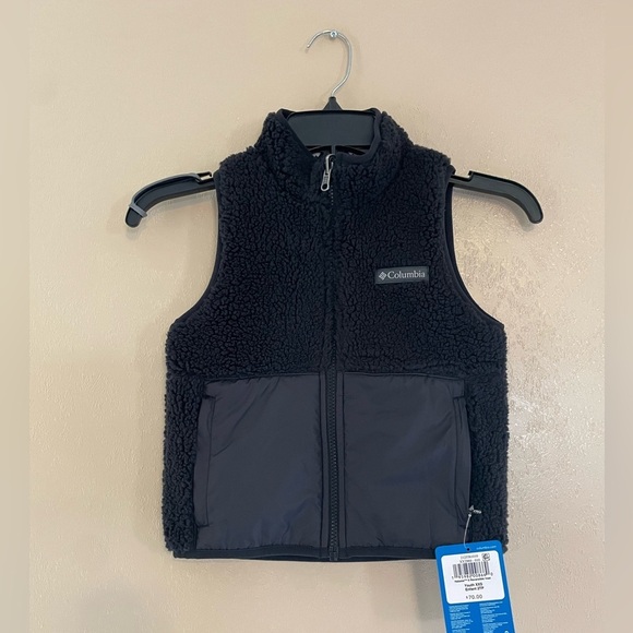 NWT Columbia little kids Hakatai Reversible vest sz 4/5 - Picture 3 of 8